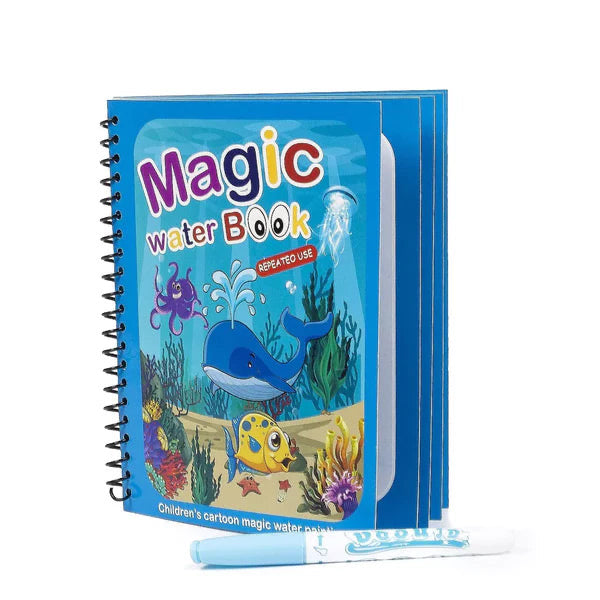 SHEARMEY™ Reusable Magical Watercolor Coloring Book