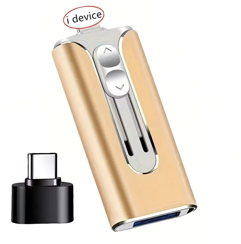 Pen Drive de Celular 4 em 1 - Multi Operacional