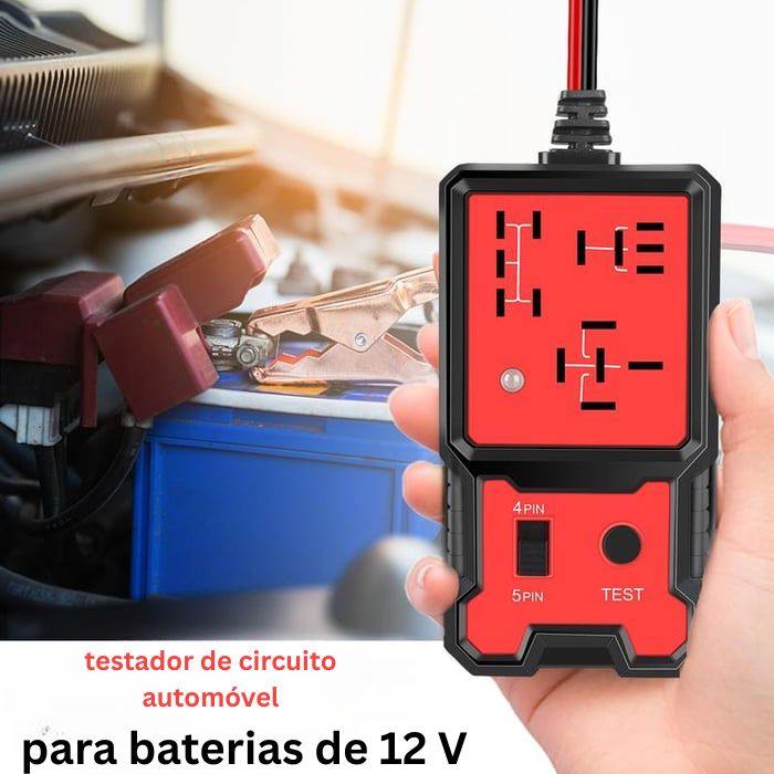 Ferramenta de Teste de Relés Automotivos
